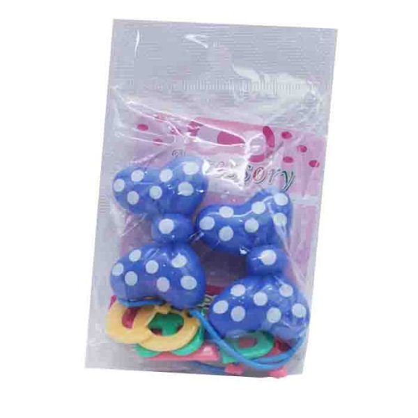 Polka Dot Bow Hair Ties