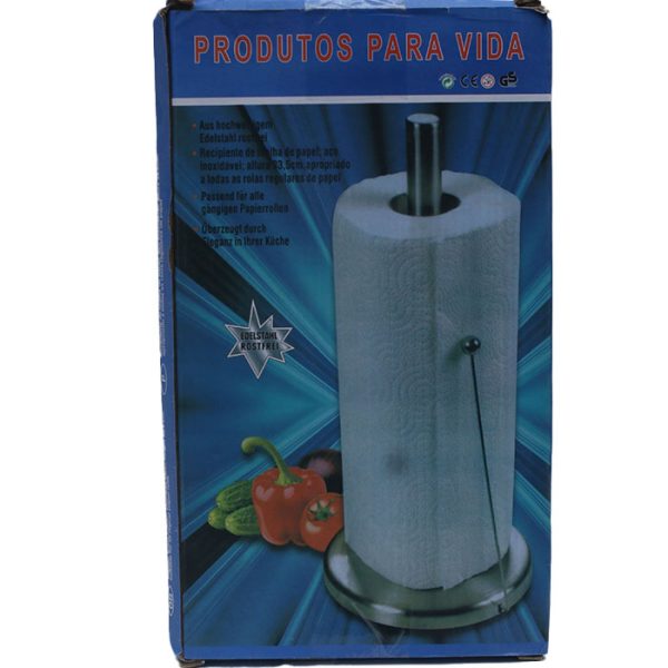 Produtos Para Vida Stainless Steel Paper Towel Holder 1pc