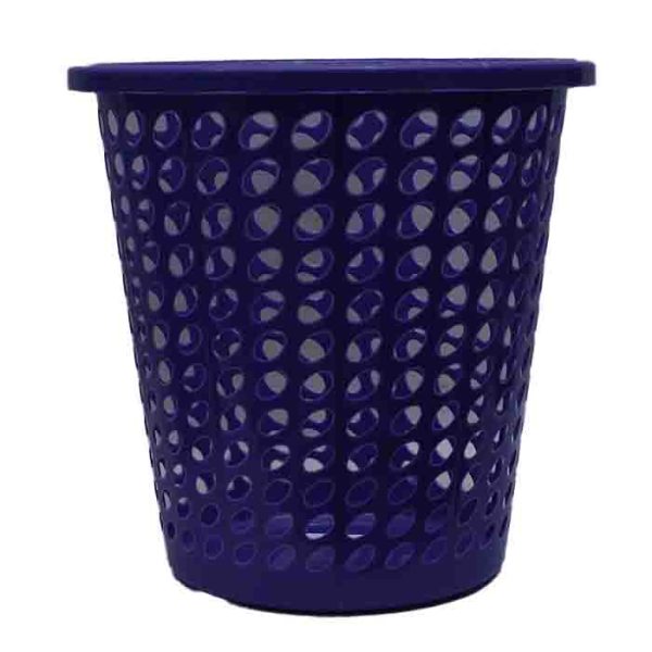 Purple Vented Waste Bin