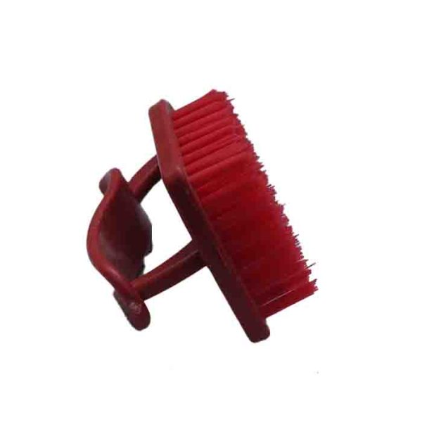 Red Handheld Scrub Brush
