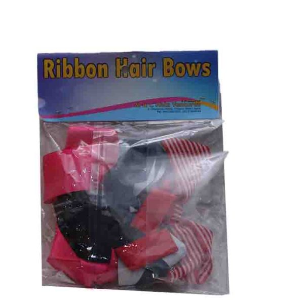 Ribbon Hair Bows Multi-Color Pack