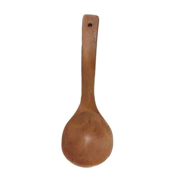 Rustic Solid Wooden Soup Ladle