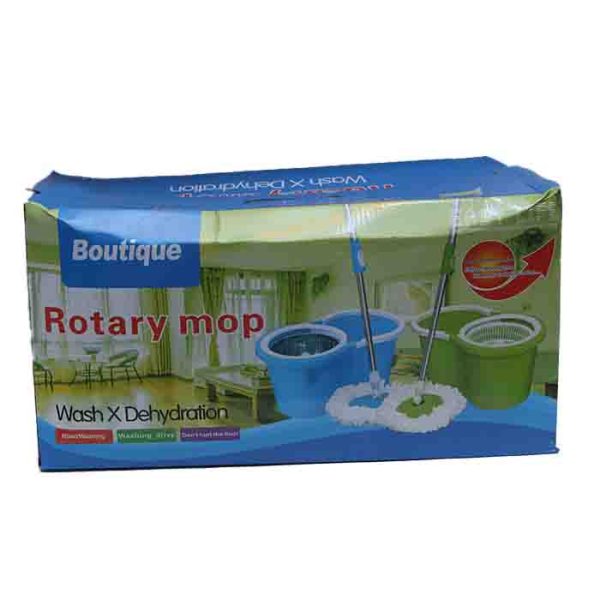 Wash & Dehydrate Rotary Floor Mop Set