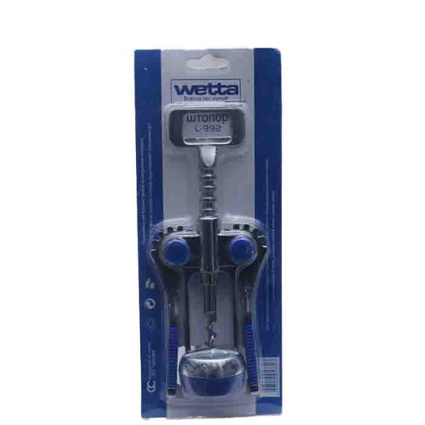 Wetta Winged Corkscrew with Blue Accents