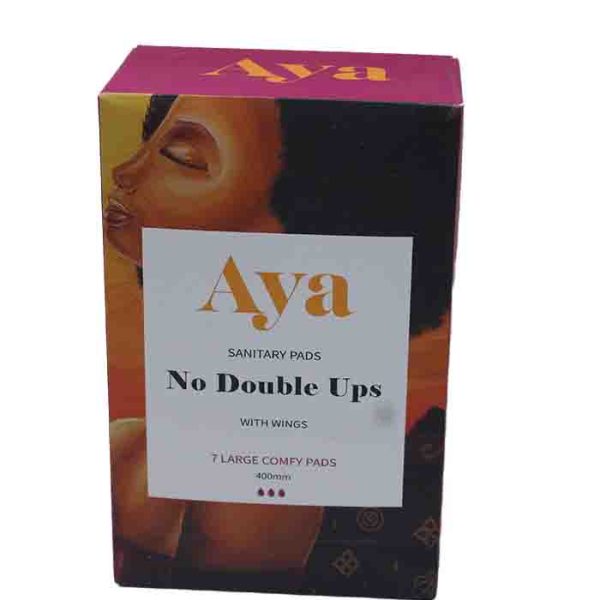 Aya Sanitary Pads No Double Ups 7 Large Comfy Pads 400mm