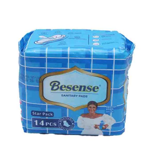 Besense Sanitary Pads Star Pack of 14pcs