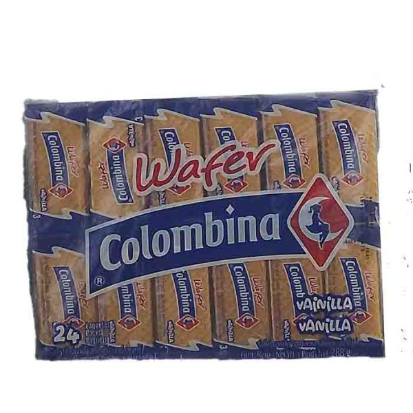 Colombina Wafer Vanilla 24 Packs 288g
