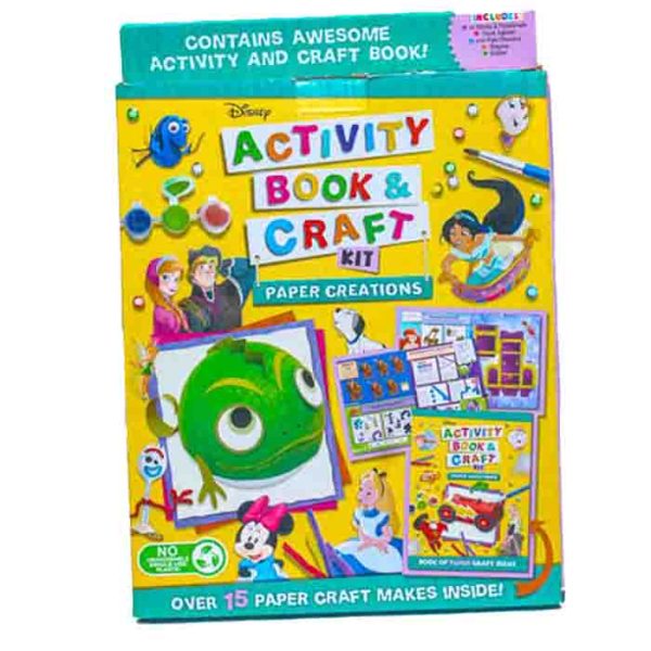 Disney Activity Book & Craft Kit