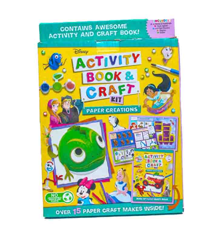 Disney Activity Book & Craft Kit