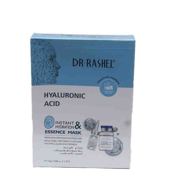 Dr Rashel Hyaluronic Acid Instant Hydration Essence Mask 25g x 5pcs