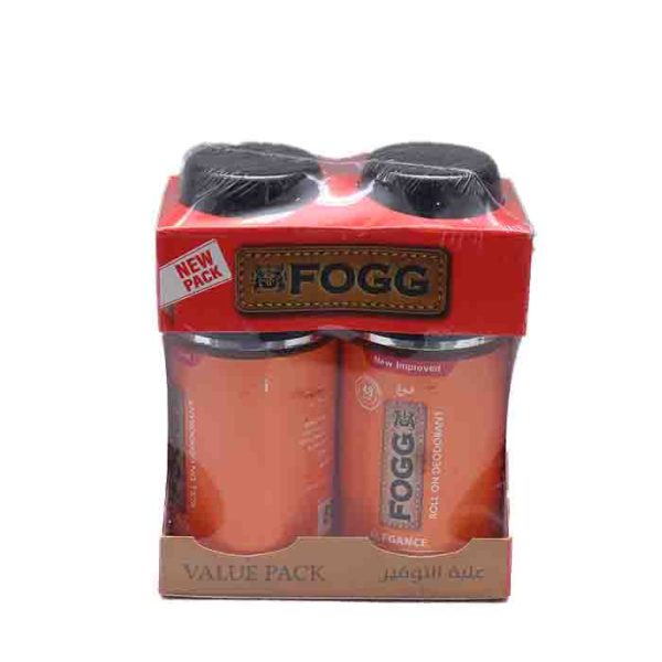 Fogg Elegance Roll On Deodorant For Men Value Pack of 2 x 50ml