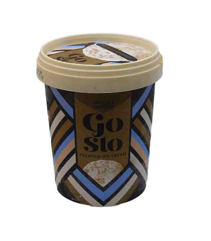 Go Slo Premium Roasted Nut Ice Cream 460ml