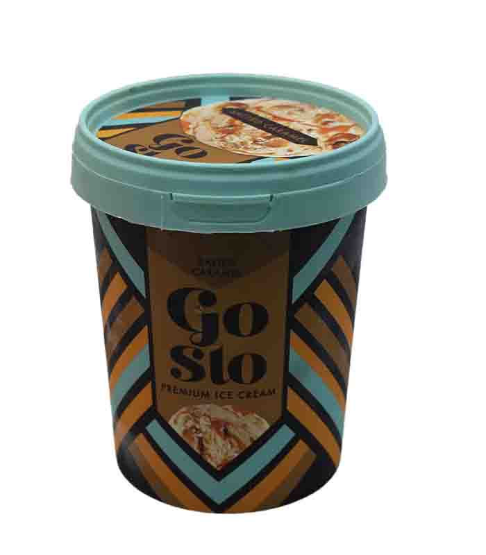 Go Slo Premium Salted Caramel Ice Cream 460ml