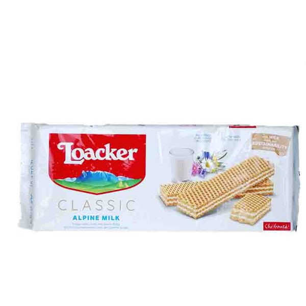Loacker Classic Alpine Milk Wafers