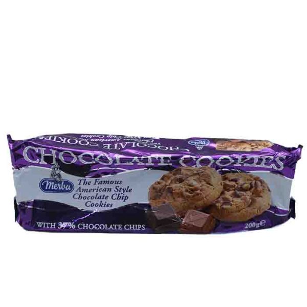 Merba American Style Chocolate Chip Cookies 200g