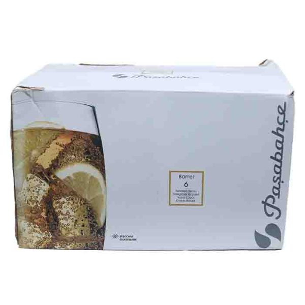 Pasabahce Barrel 6 Glasses Box