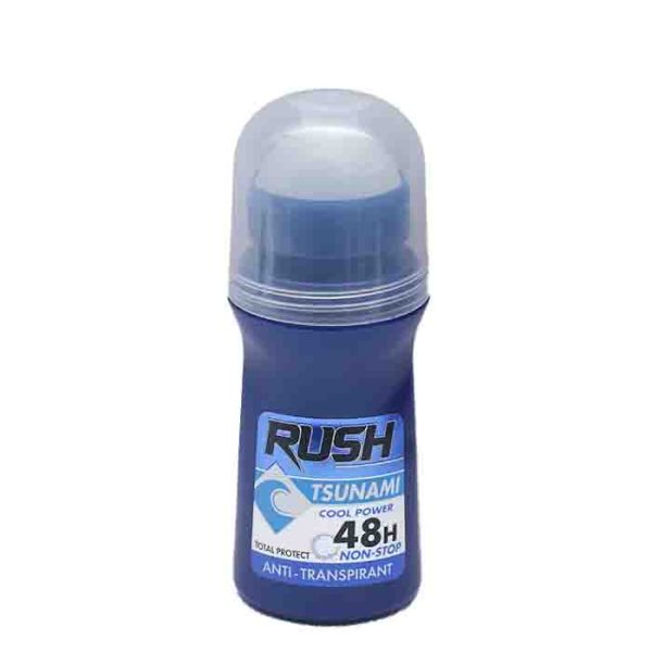 Rush Tsunami Cool Power 48hrs Non-Stop Total Protect Anti-Transpirant Roll-On 50ml