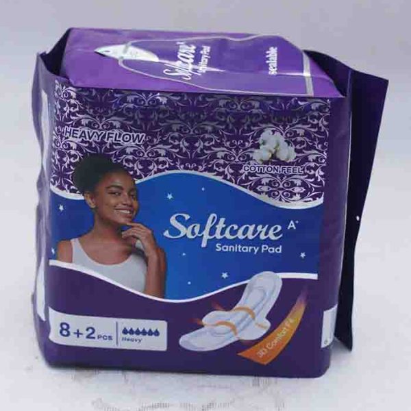 Softcare Sanitary Pads Heavy 8 + 2pads