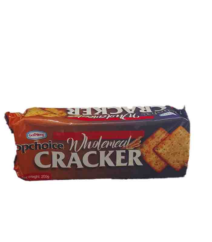 Topchoice Wholemeal Cracker 200g