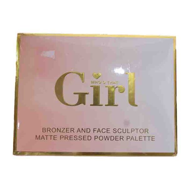 Whos That Girl Bronzer and Face Sculptor Palette