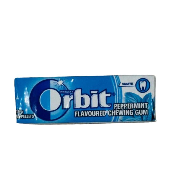 Orbit Peppermint Sugarfree Chewing Gum 14g Orbit-Peppermint-Sugarfree-Chewing-Gum-14g.jpg