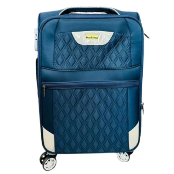 Deep Blue 4-Wheel Softshell Spinner Luggage Small.jpg