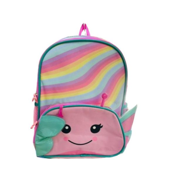 Rainbow Snail Character Plush Toddler Backpack.jpg
