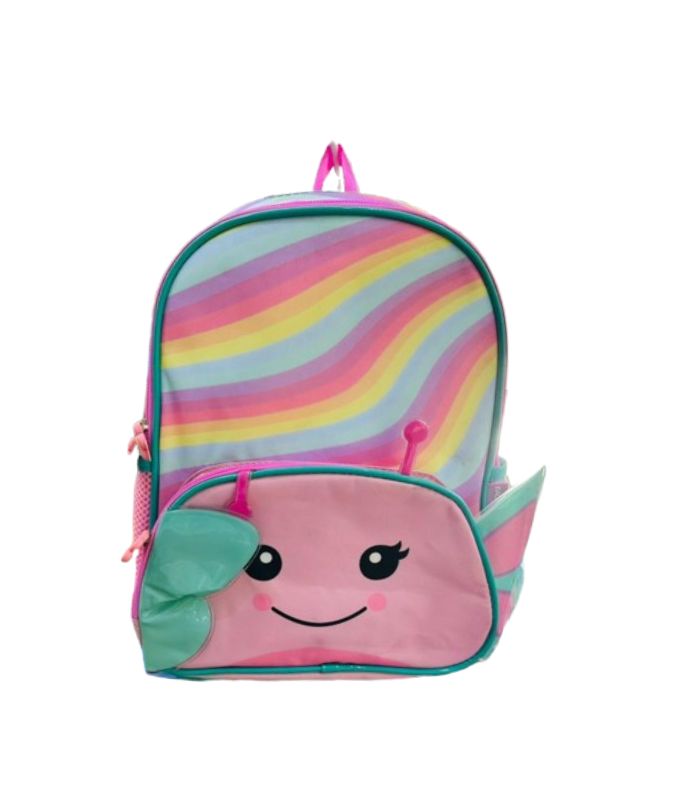 Rainbow Snail Character Plush Toddler Backpack.jpg