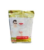 Super Victan 3 in 1 Men's Round Neck T-Shirt (White).jpg