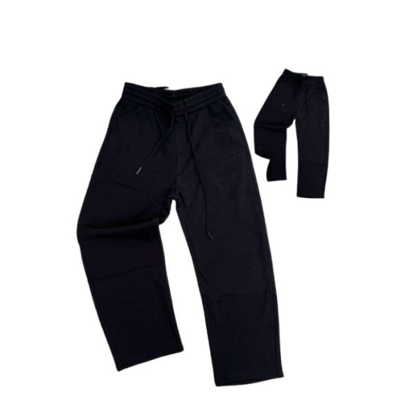 Acne Studios Reverse Logo Regular Fit Sweatpants Black.jpg