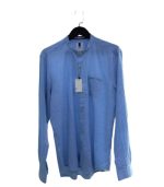 Cerulean Horizon Grandad Collar Long-Sleeve Shirt.jpg