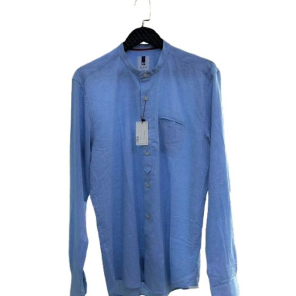 Cerulean Horizon Grandad Collar Long-Sleeve Shirt.jpg