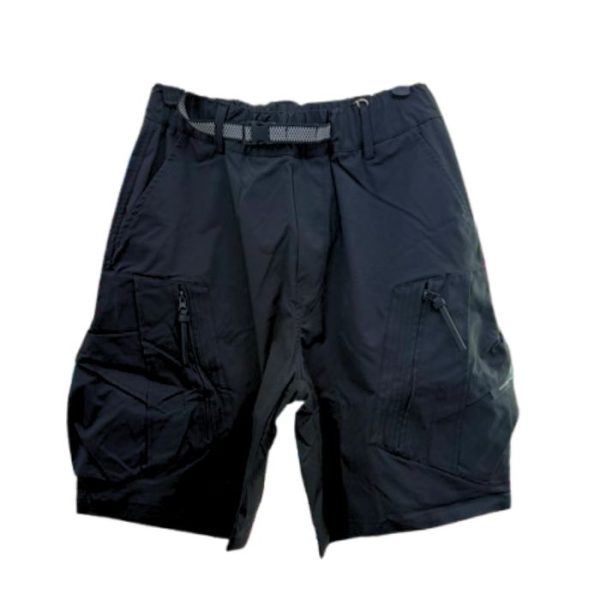 Onyx Nylon Gabardine Multi-Pocket Utility Shorts.jpg