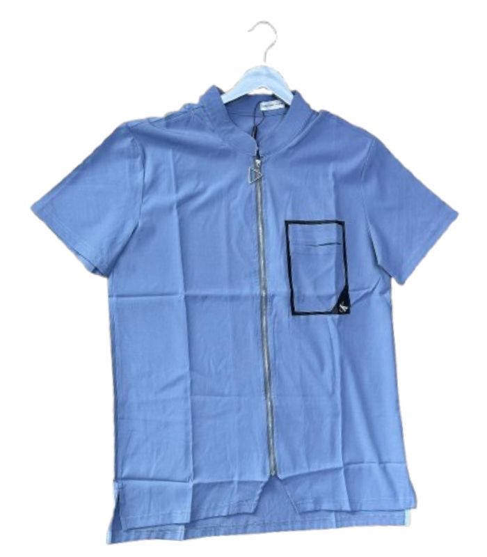 Periwinkle Zip Front Tech Polo Shirt Periwinkle-Zip-Front-Tech-Polo-Shirt.jpg