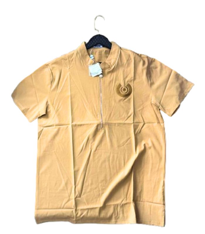 Saffron Quarter Zip Crest Polo Saffron-Quarter-Zip-Crest-Polo.jpg